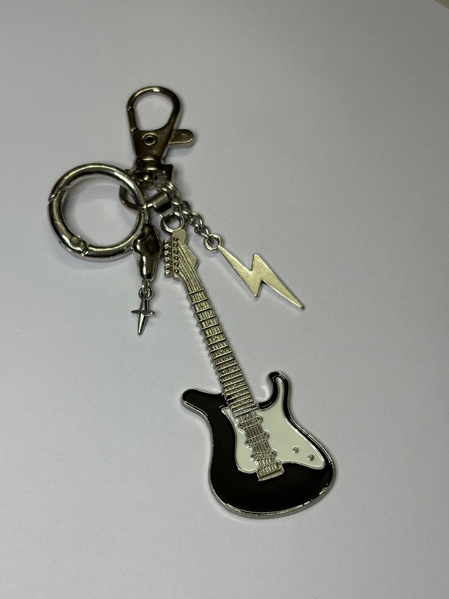 Guitar bolt charm