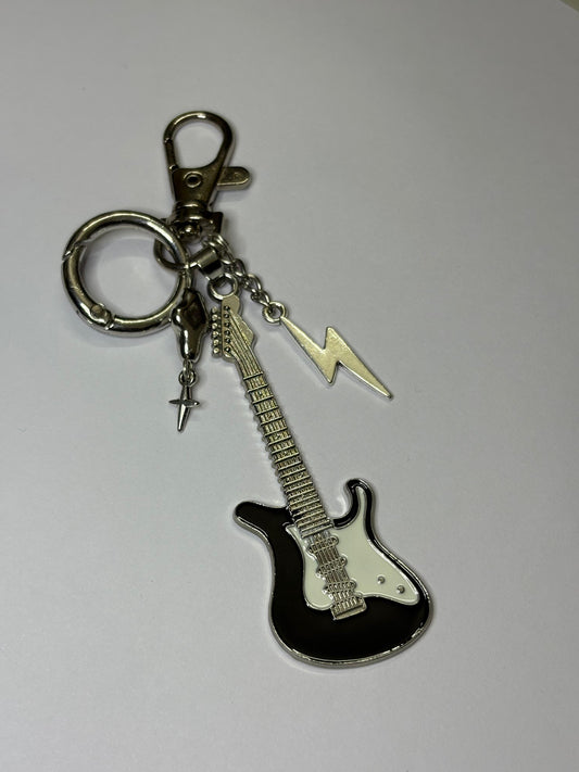 Guitar bolt charm