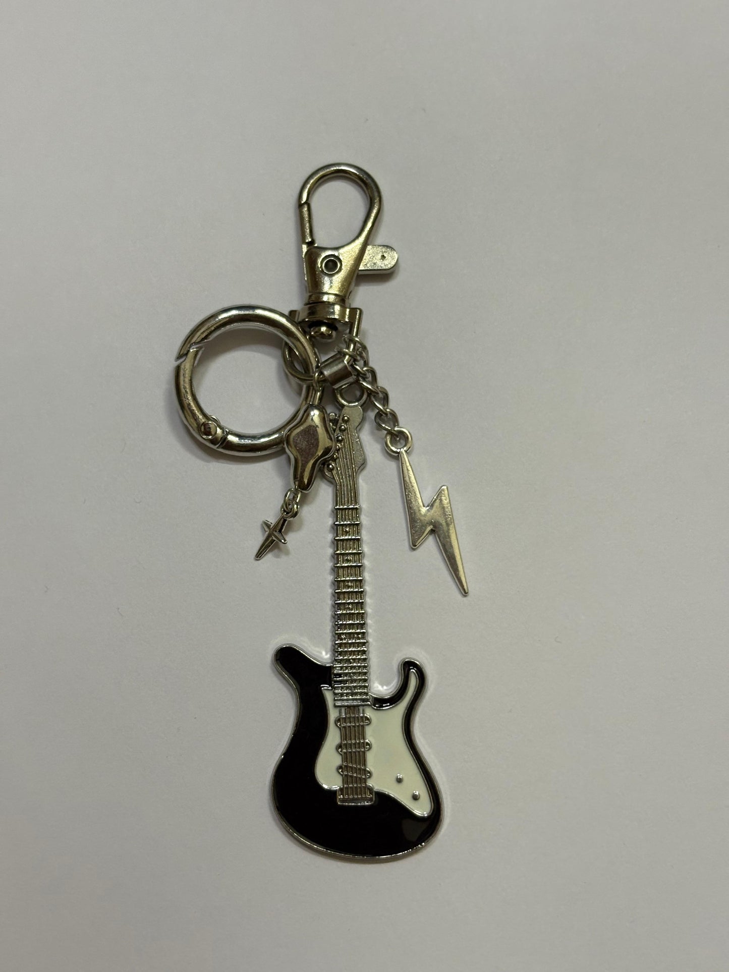 Guitar bolt charm