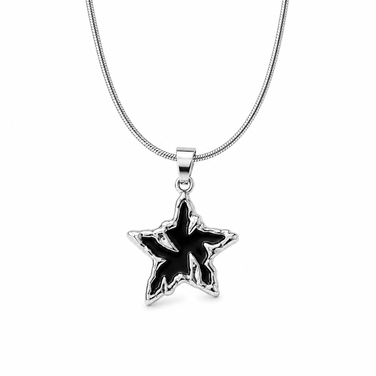 BLACK STAR PENDANT